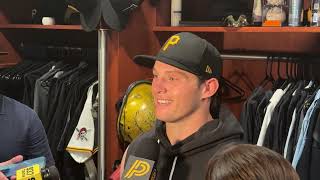 Tyler Callihan Talked About Hitting Two Home Runs - Off Shohei Ohtani/Kyle Hurt; Pirates 9-Dodgers 6