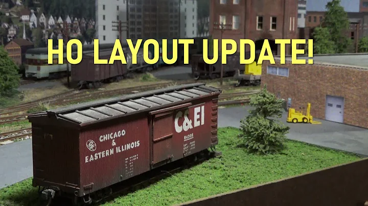 Erie Lackawanna Shelf Layout Update