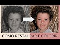 Como restaurar e colorir foto antiga de modo fácil e gratuito