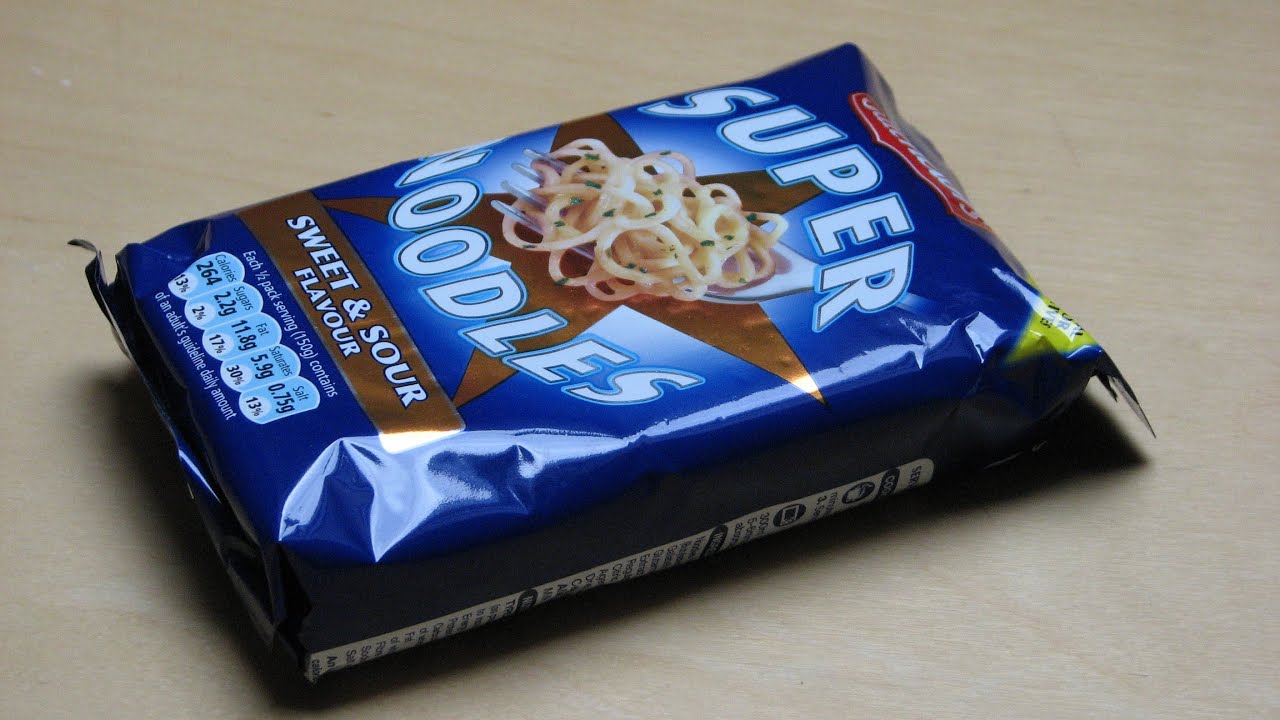 Batchelors Super Noodles [sweet & sour Flavor]