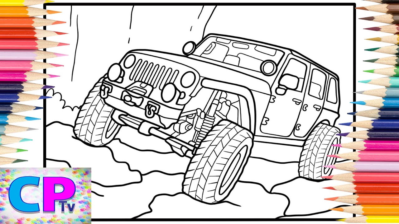 Jeep Wrangler/Coloring at Natural Speed/
