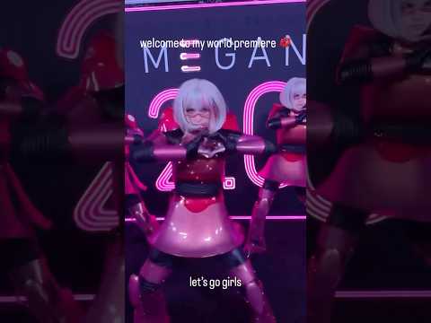 Horde Of M3GAN Robots Dancing At M3GAN 2 0 Premiere Shorts M3gan2 M3gan M3gandance