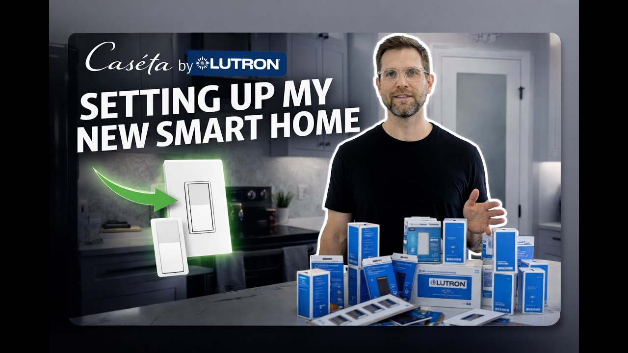 Перестройка «умного дома» с использованием Lutron Caseta.