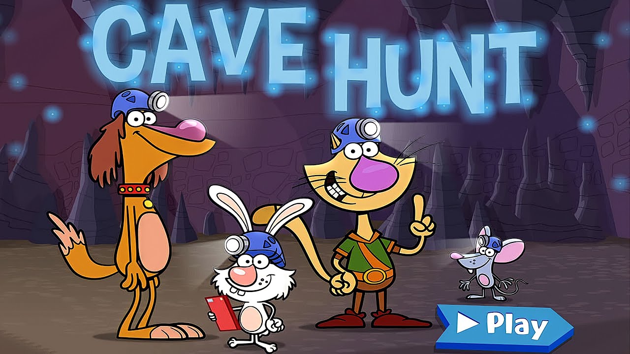 Nature Cat: Cave Hunt || Nature Game - YouTube