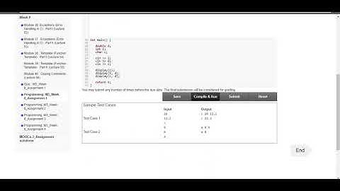 NPTEL solution--Programming M3 Week 8 Assignment 1