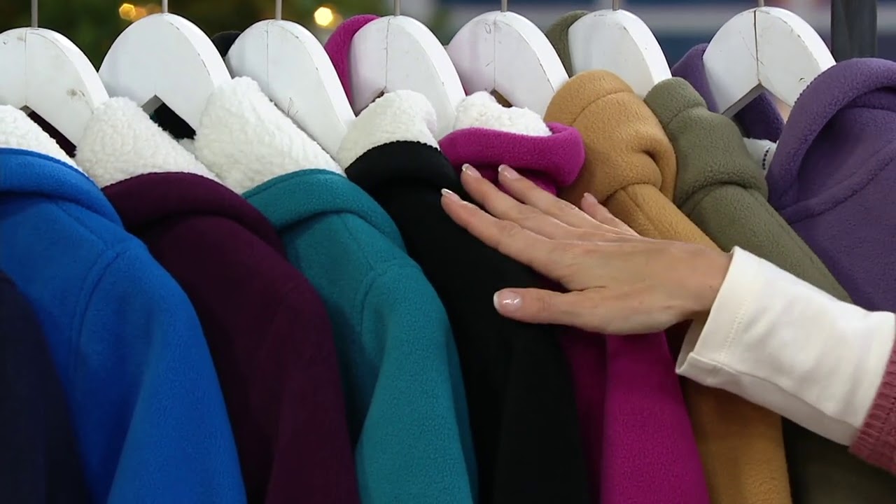 denim & co fleece jacket