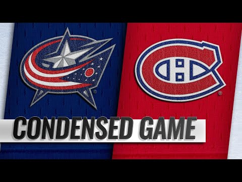 02/19/19 Condensed Game: Blue Jackets @ Canadiens