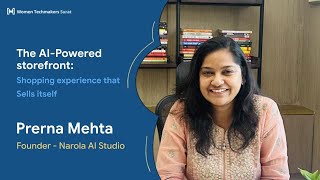 The AI-Powered storefront: Shopping experience that  Sells itself - Prerna Mehta, Narola AI Studio