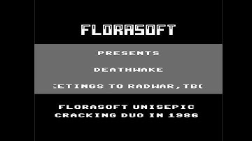 C64 Crack Intro: 1986 Florasoft Intro