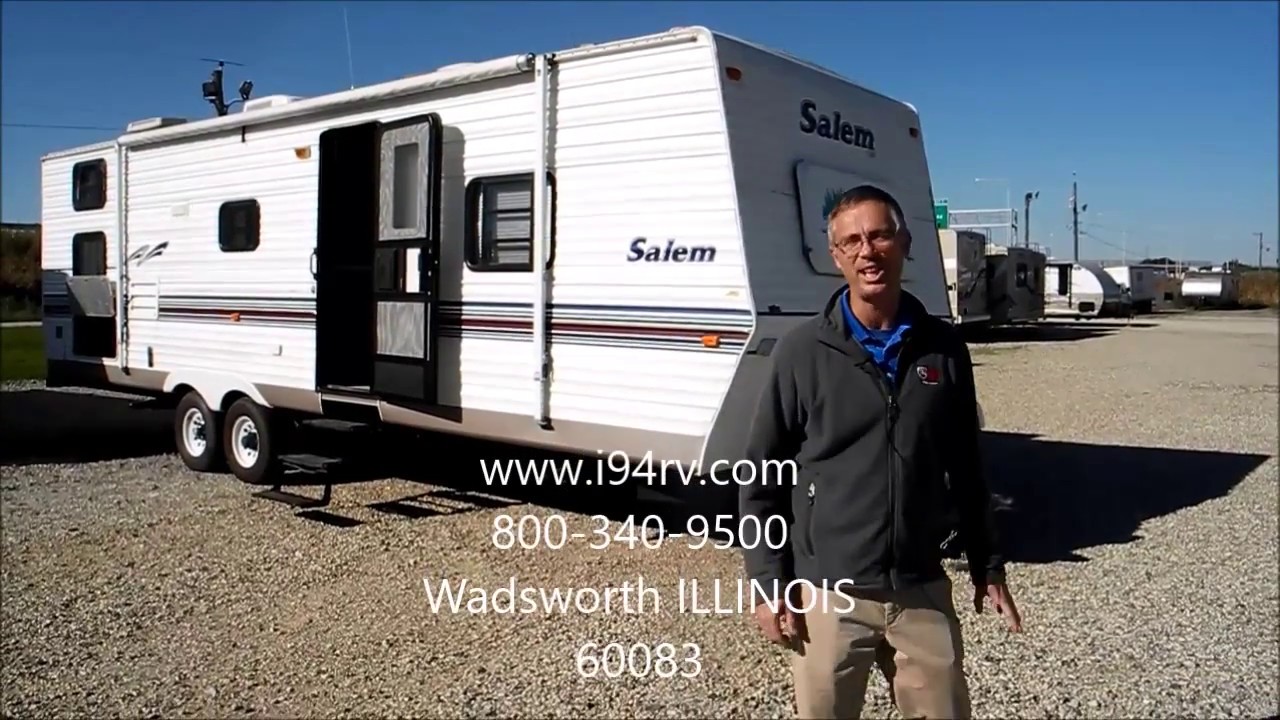 *SOLD* 2001 Salem 30BHSS Travel Trailer RV camper bunk