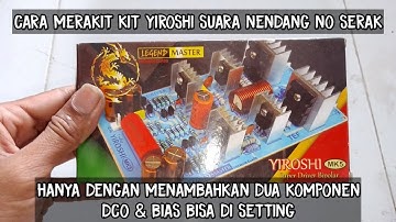 YIROSHI MK5 Suara bertenaga & no serak