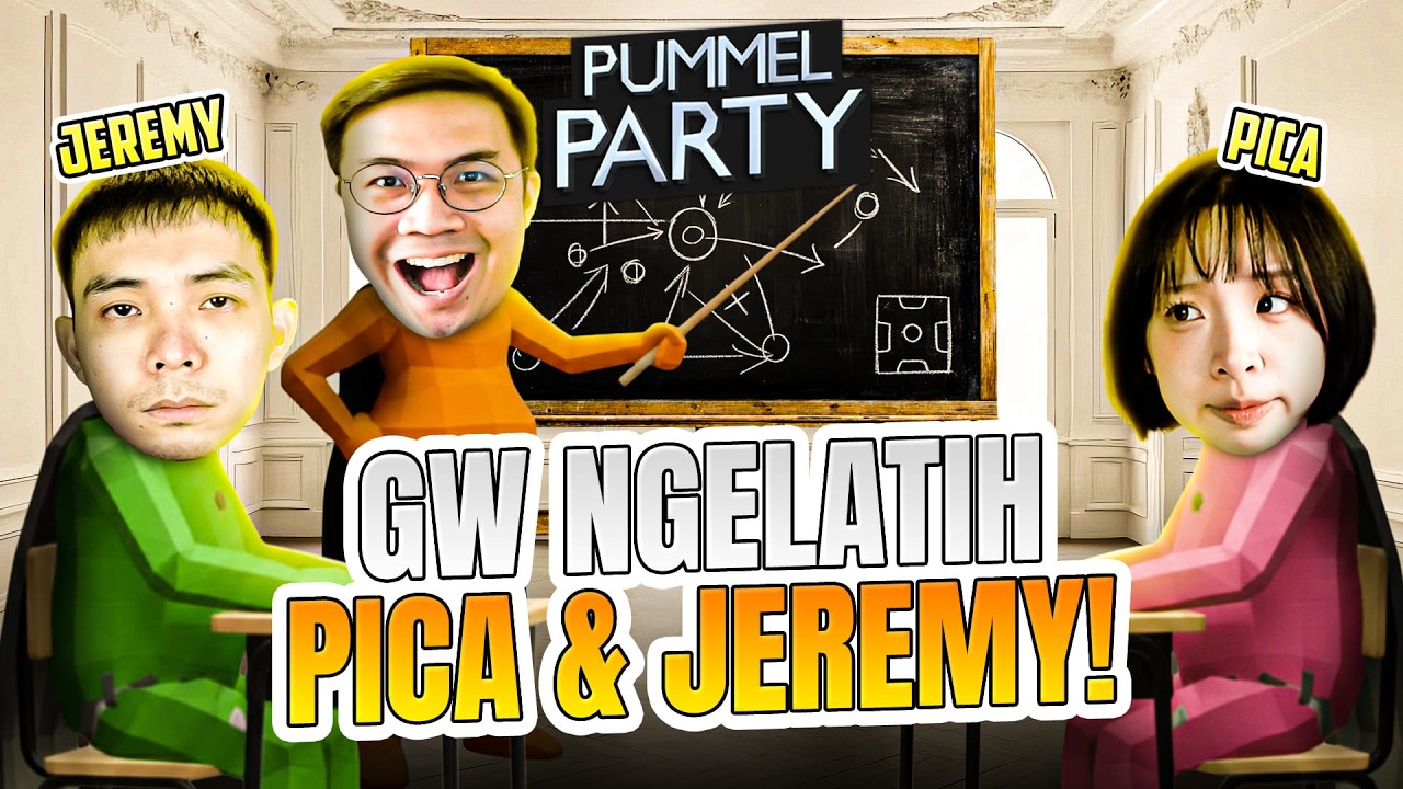 NGELATIH JEREMY DAN PICA LAGI DISINI! - Pummel Party Indonesia