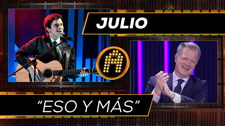 ¡La voz de Julio llegó más de un corazón con la canción "Eso y más"! | La Academia 2024