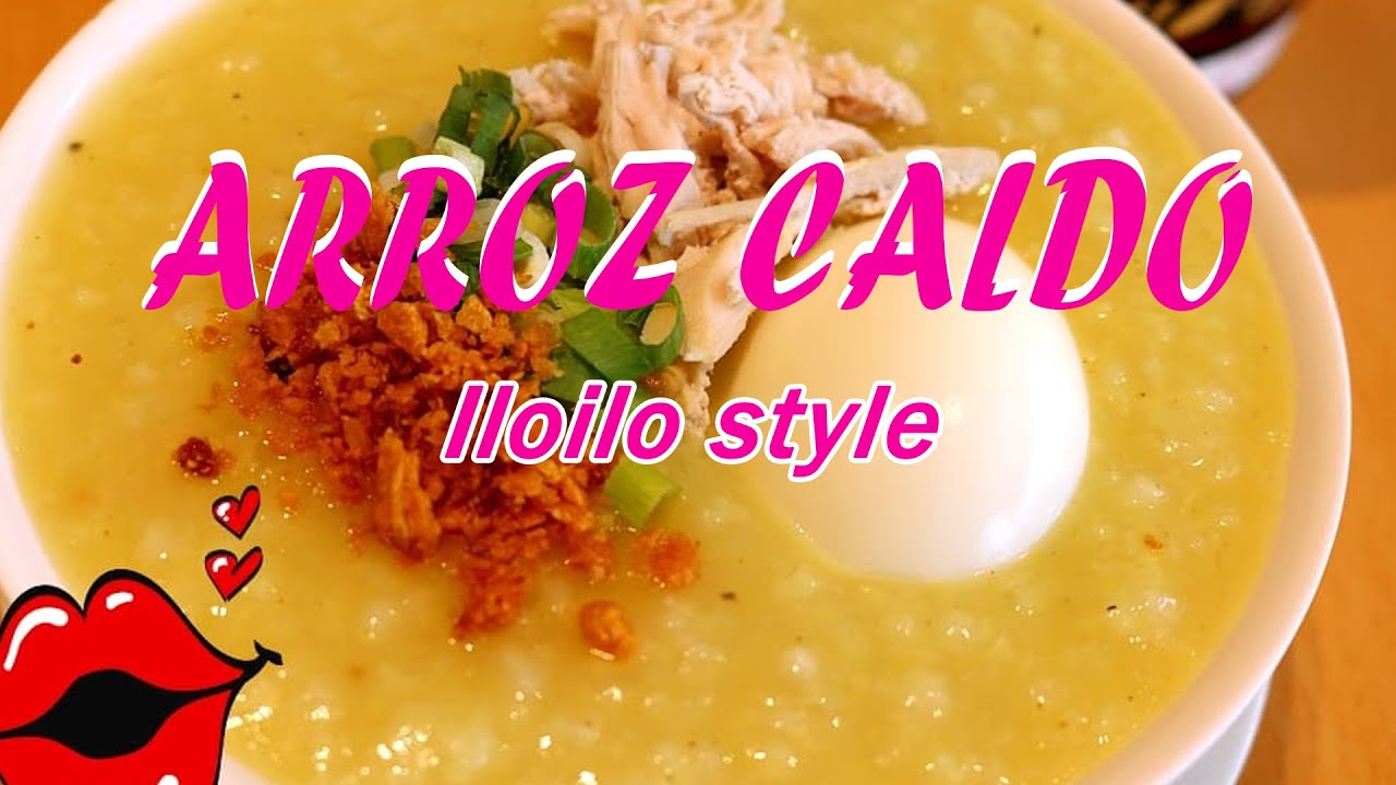 My Iloilo style Arroz Caldo