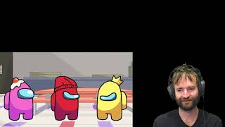 Reaction Among Us Logic 8 - Cartoon Animation