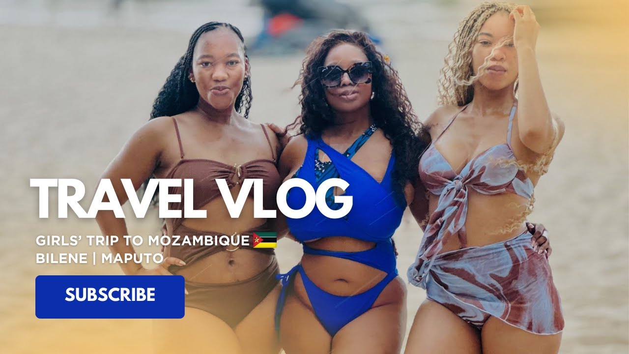Видеоблог о путешествии | 4-дневная поездка с подругами в Мозамбик 🇲🇿 | Автопутешествие по Билене...