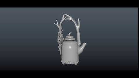 3D Teapot Model