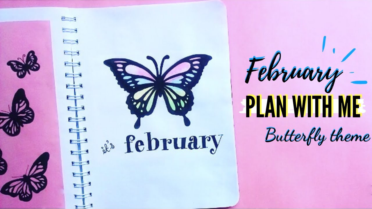 FEBRUARY 2021 Plan With Me | Bullet Journal Set Up | She Creates