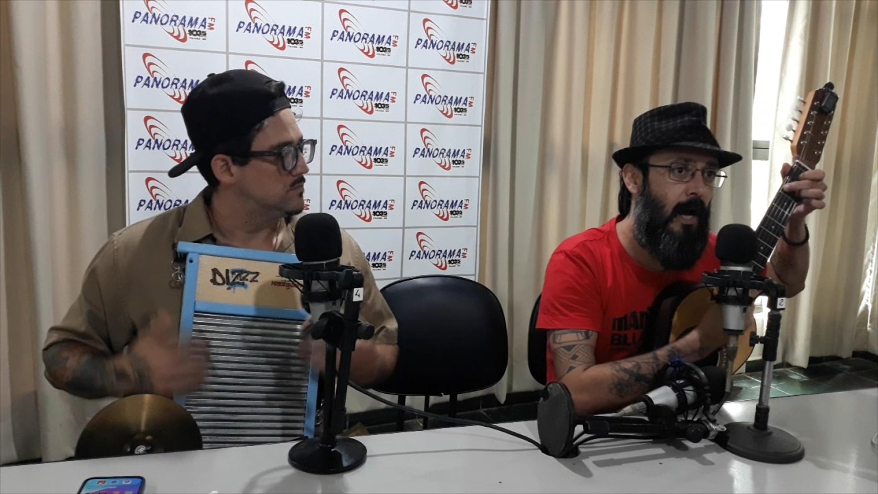 Show de blues e criatividade com Gabriel Gabrera e Diego Dizzz no Memento Culturale