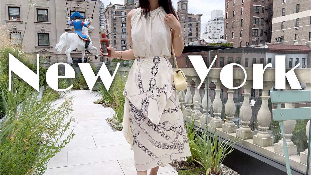 Видеоблог о Нью-Йорке, шопинг в Hermes, итальянский ресторан, сумки Bottega Veneta for Summer