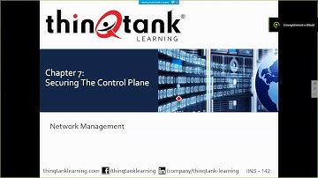 CCNA Security - Securing the control plane