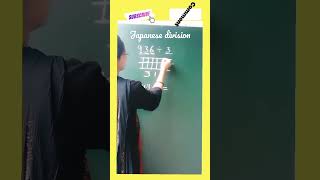 Viral 😱Japanese division trick#shorts