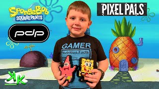 Spongebob Squarepants And Patrick Star Pdp Pixel Pals Light Up Toys
