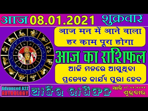 Aaj Ka Rashifal | 08 January 2021 |Today Horoscope |Aries to Pisces | Advanced A2Z Solution Pvt .ltd