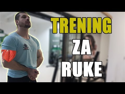 KOMPLETAN TRENING ZA RUKE (BICEPS I TRICEPS ) - Supersetovi za vece ruke (Muscle Gym Novi Sad)