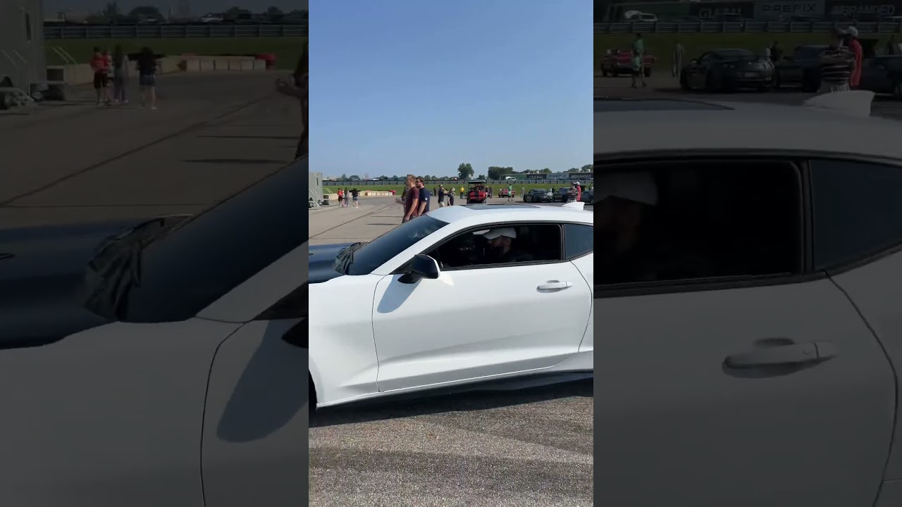 Choppin Chevrolet Camaro At M1 Concourse! 