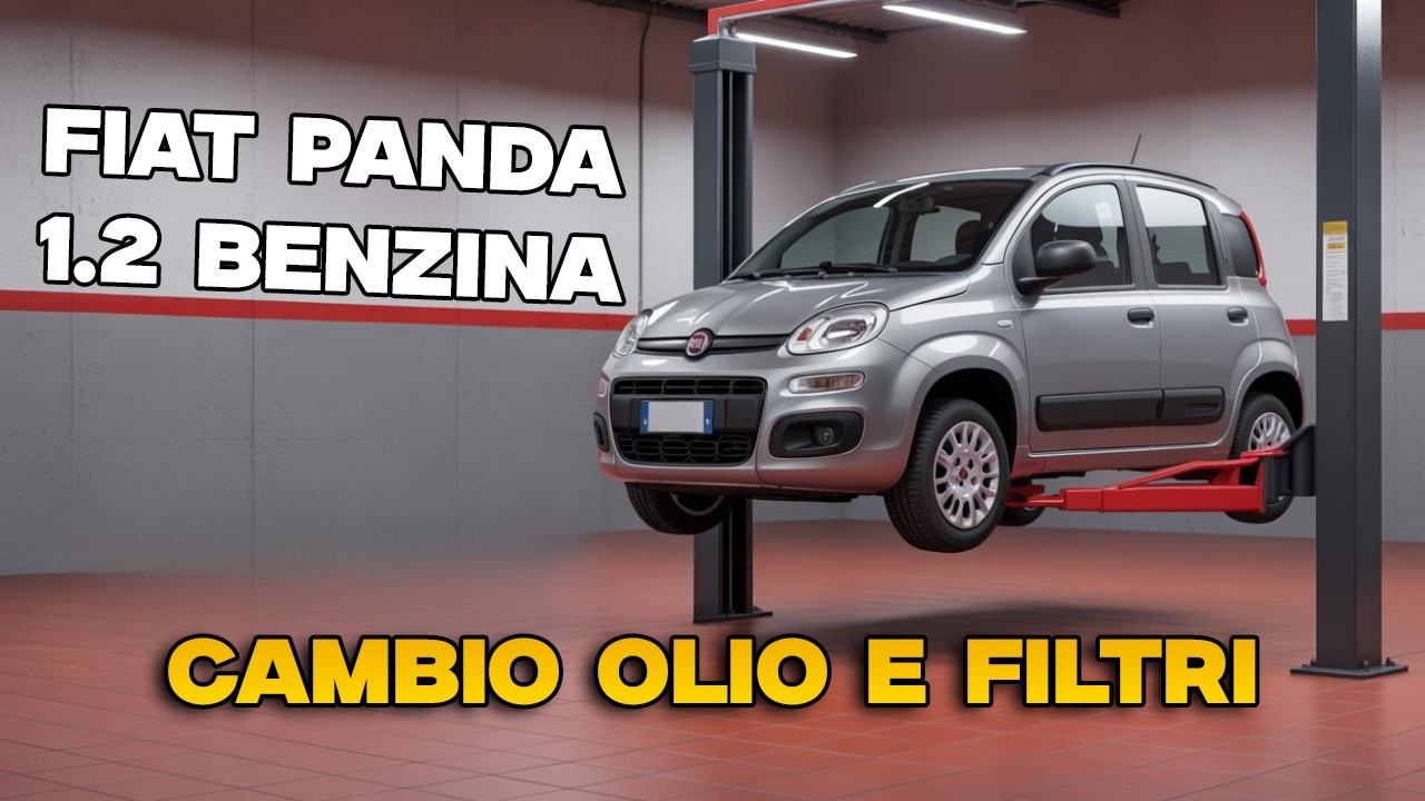 Tagliando Fiat Panda 1.2 69cv - IN 5 MINUTI!💪🏻