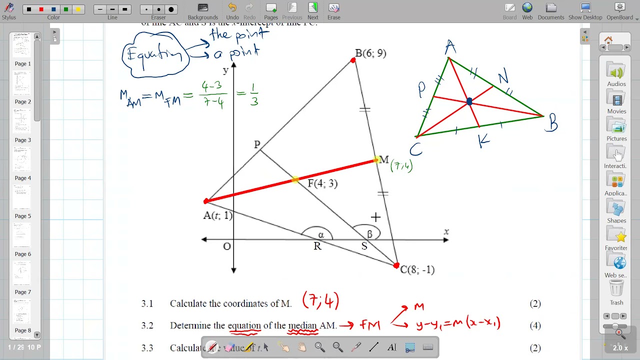 GR 12 FINAL REV   ANALYTICAL GEOMETRY  ZOOM - 1