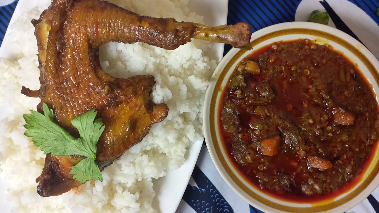 Soupe kandia au poulet 