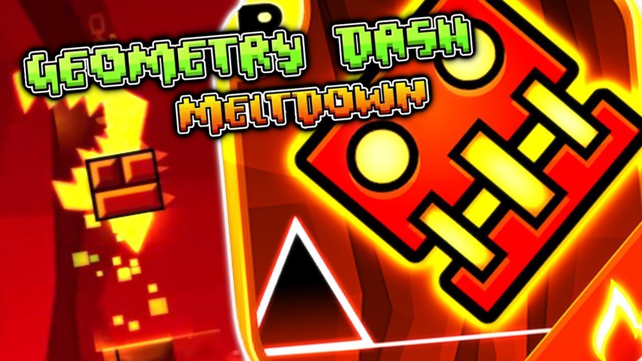 Geometry dash Meltdown полное прохождение - YouTube