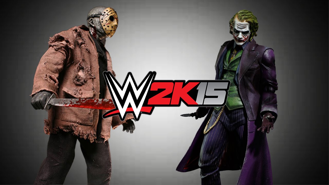 wwe 2k15 jason voorhees vs the joker ps4 xbox one youtube