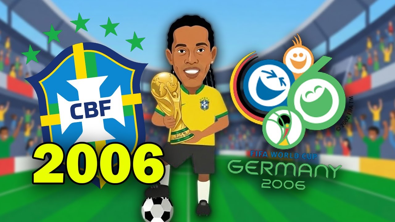 SELEÇÃO BRASILEIRA NA COPA DE 2006 | WORLD SOCCER CHAMPS