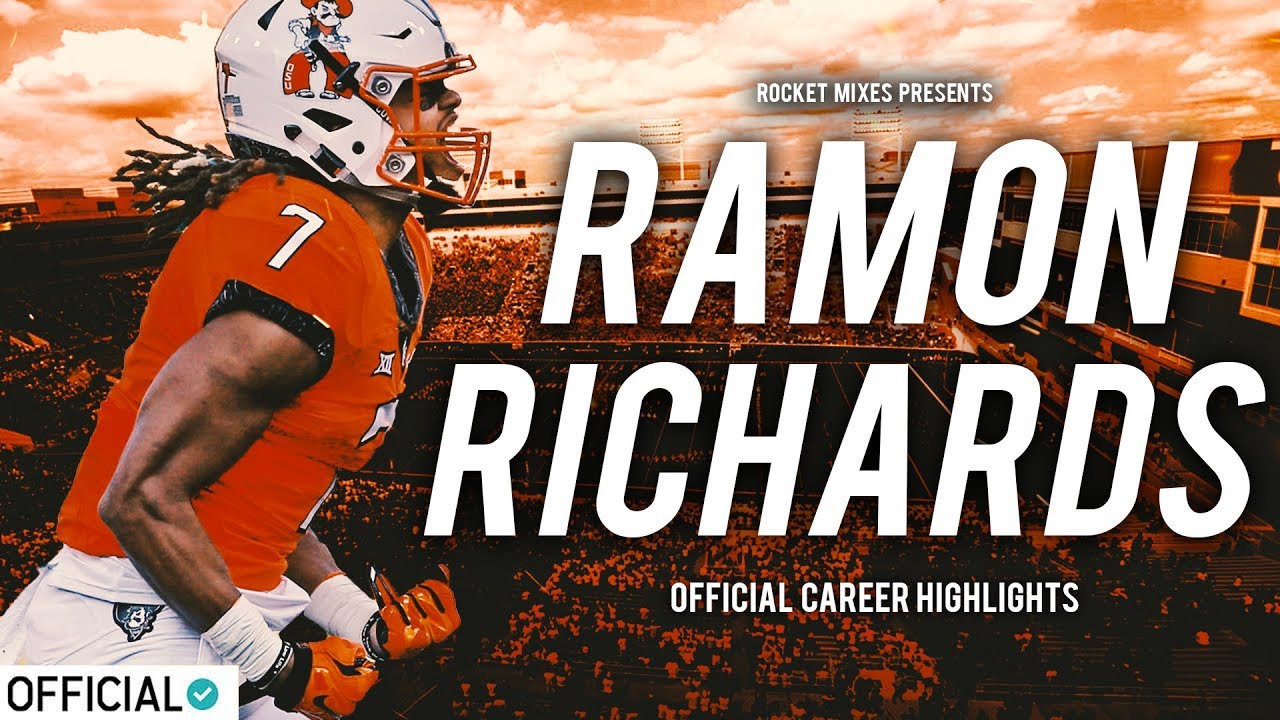 Oklahoma State DB Ramon Richards Official Career Highlights YouTube