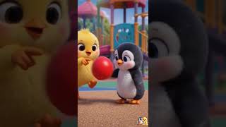 Catch The Color Ball FAST 🎨⚡ Kids Fun Running Game 🐤🐧