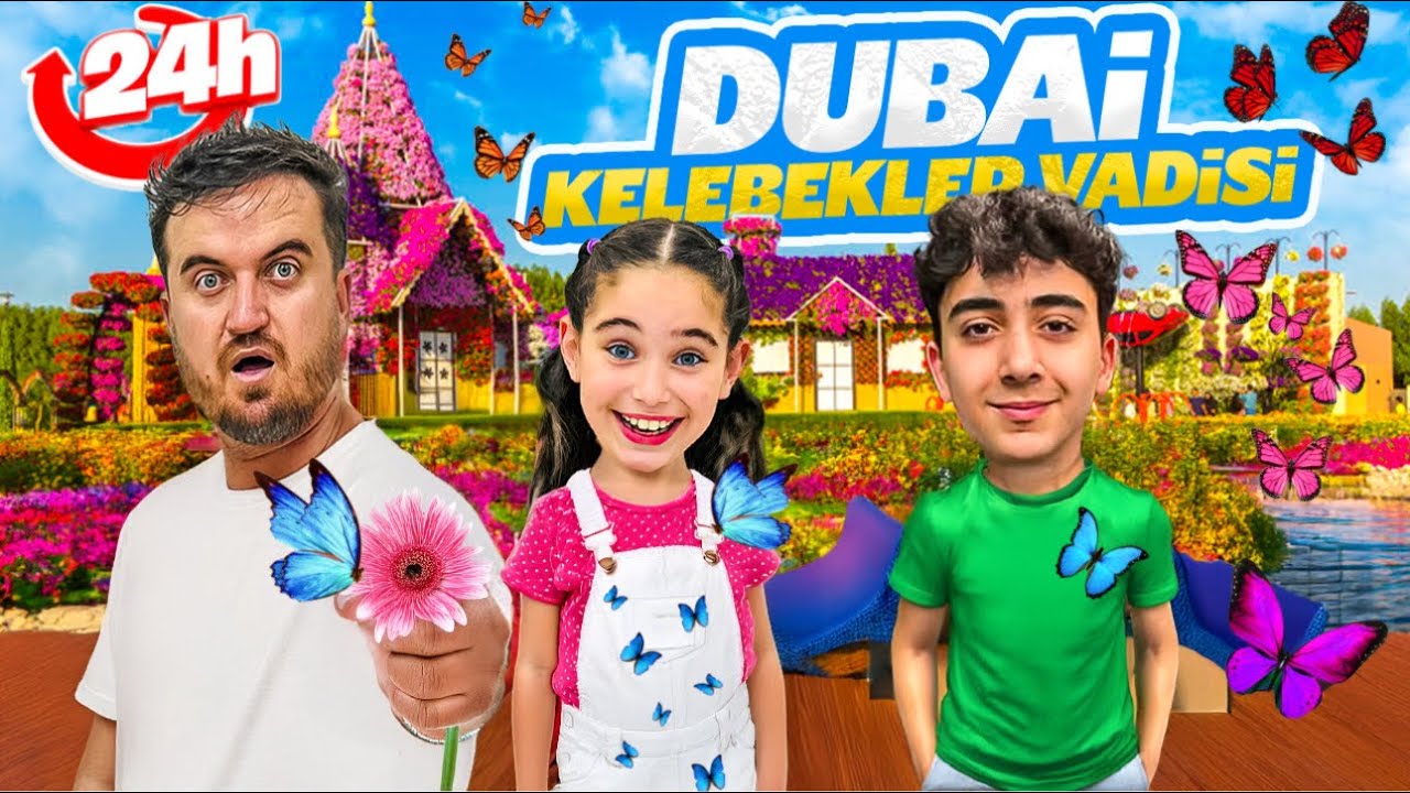 ELİF SİNEM KELEBEKLER VADİSİNDEN 24 SAAT !!