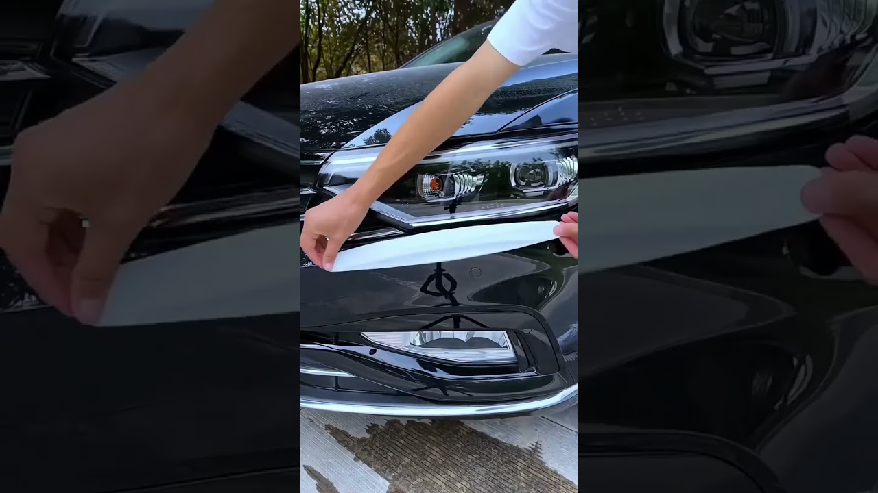 The front and rear bumpers often scratch and turn the visual distance is unclear and stick to an