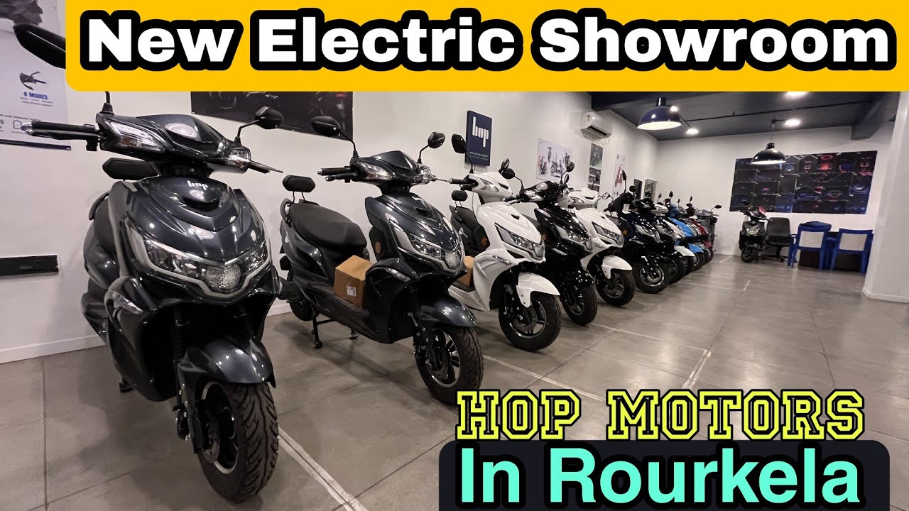 New Electric Scooter In Rourkela HOP Motors Electric Scooter and