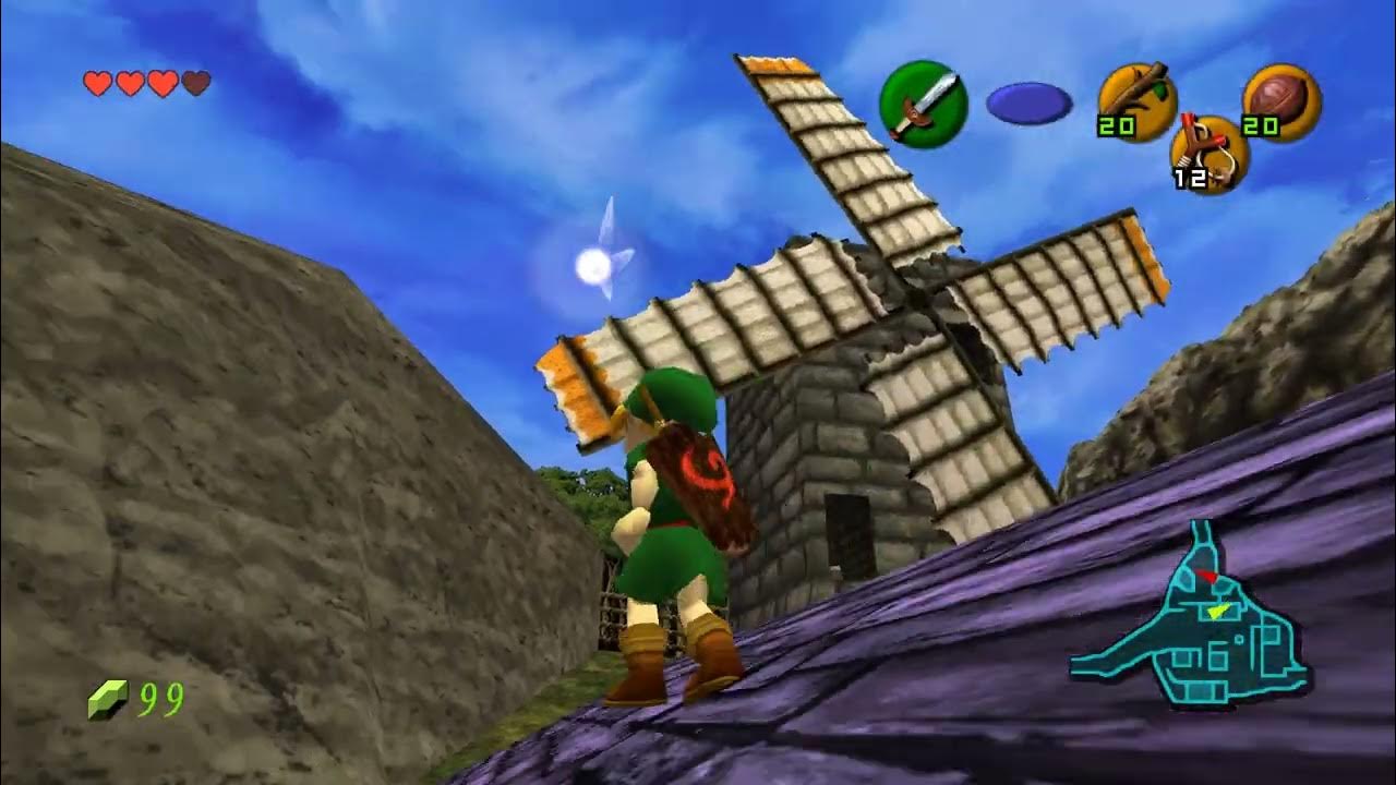 Ocarina Of Time PC Ship Of Harkinian Ladder Jump Trick Test YouTube