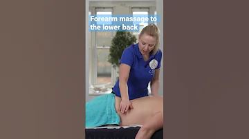 Massage To Lower Back Massage 