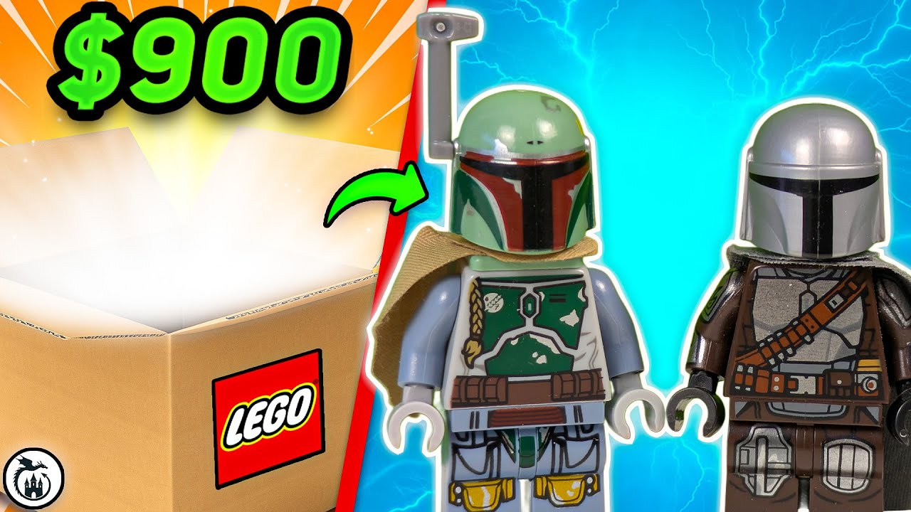 РАСПАКОВКА LEGO Star Wars за 900 долларов! (Более 300 минифигурок)