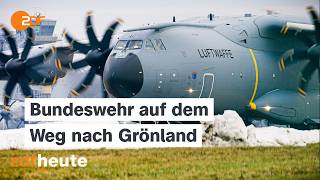 Sicherheit In Der Arktis Nato-Länder Verstärken Präsenz Auf Grönland Zdf-Mittagsmagazin