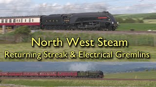 4498 &#39;Sir Nigel Gresley&#39; - 46115 &#39;Scots Guardsman&#39; - Returning Streak &amp; Electrical Gremlins  21/5/22