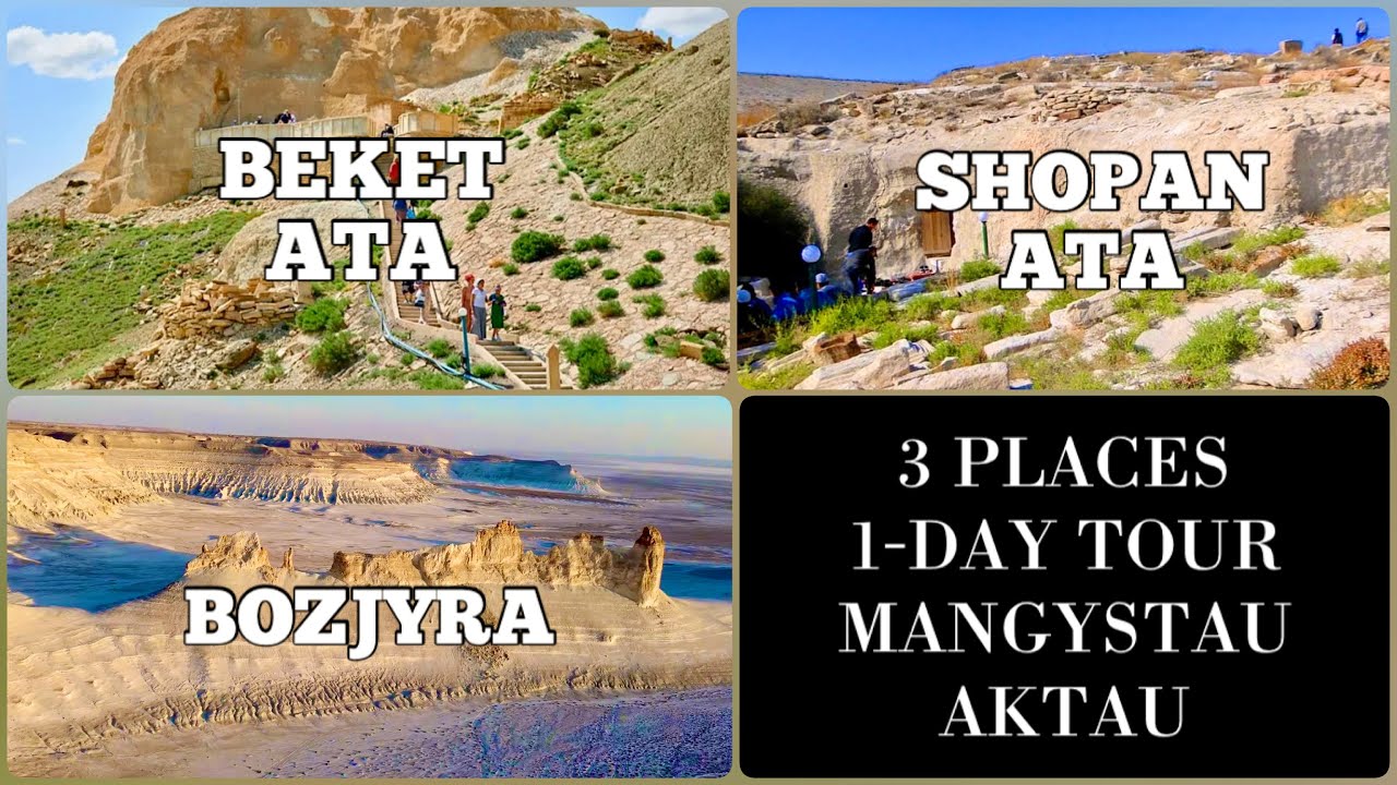 Однодневная экскурсия в Мандьстау | Три самых известных и знаковых места Актау