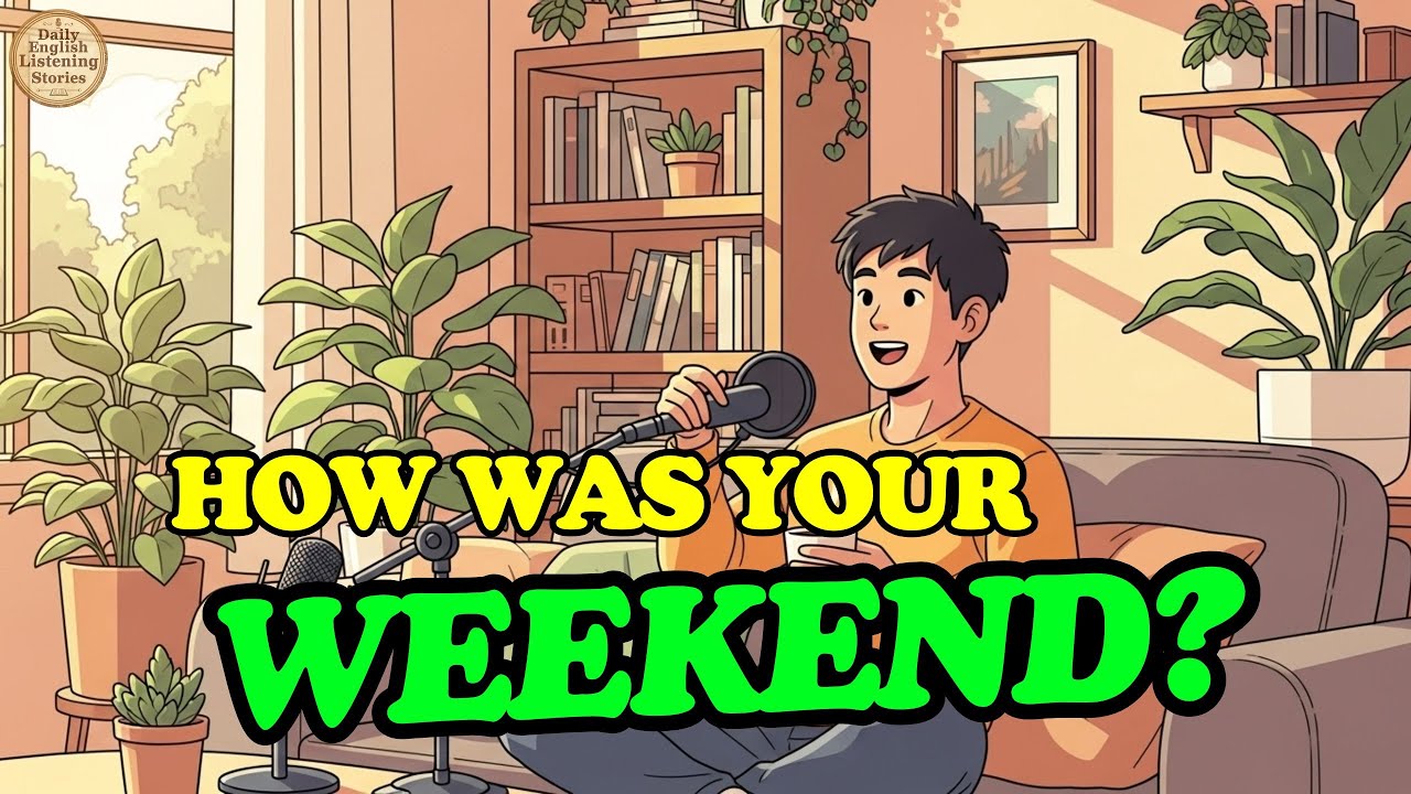 Tell me about your Weekend | Daily English Listening Practice - YouTube