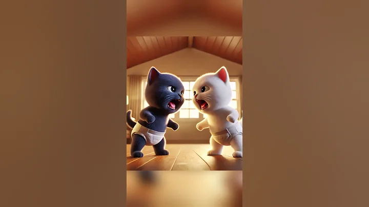 Video 6288001: little white cat, cat white blue, white cat animals, funny white cat