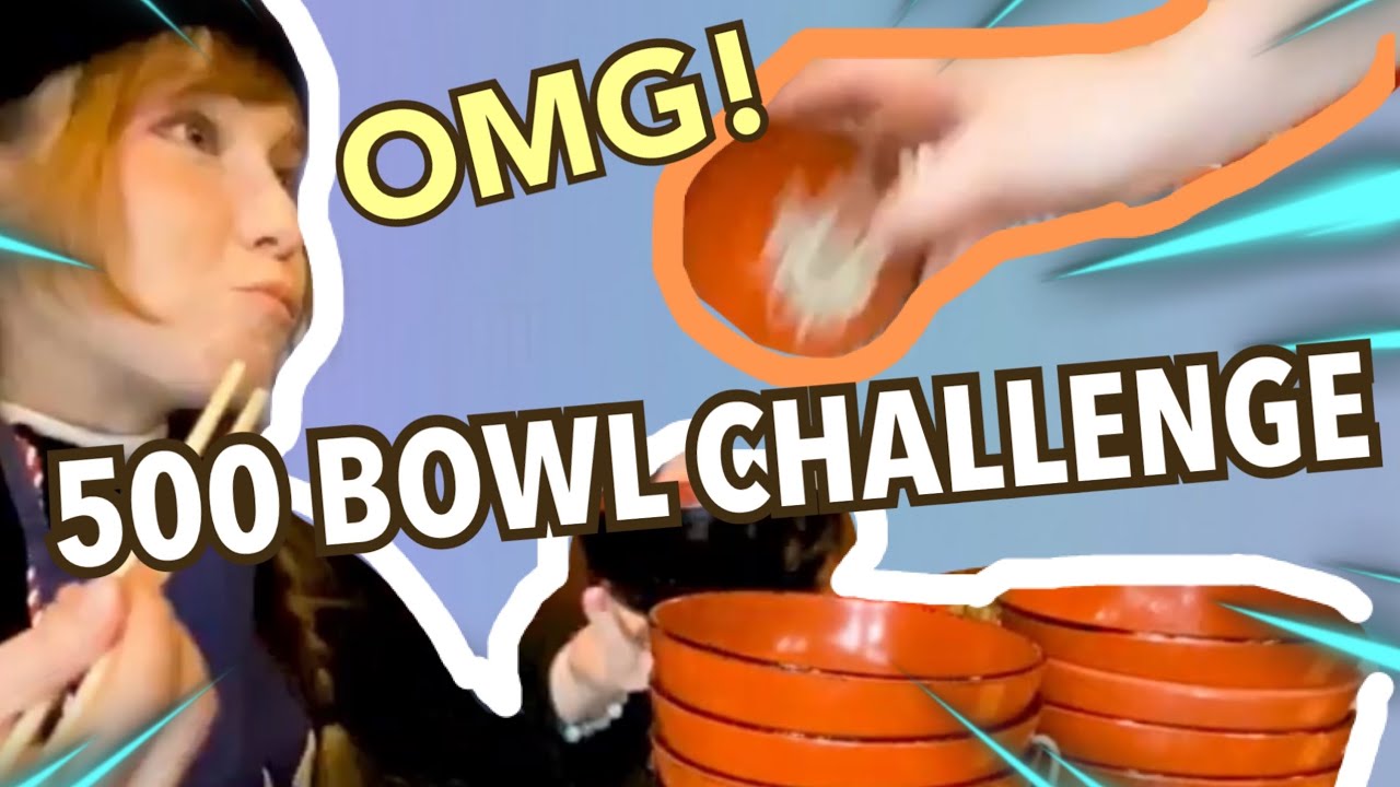 I Tried The INSANE 500 Soba Bowl Challenge in Japan YouTube